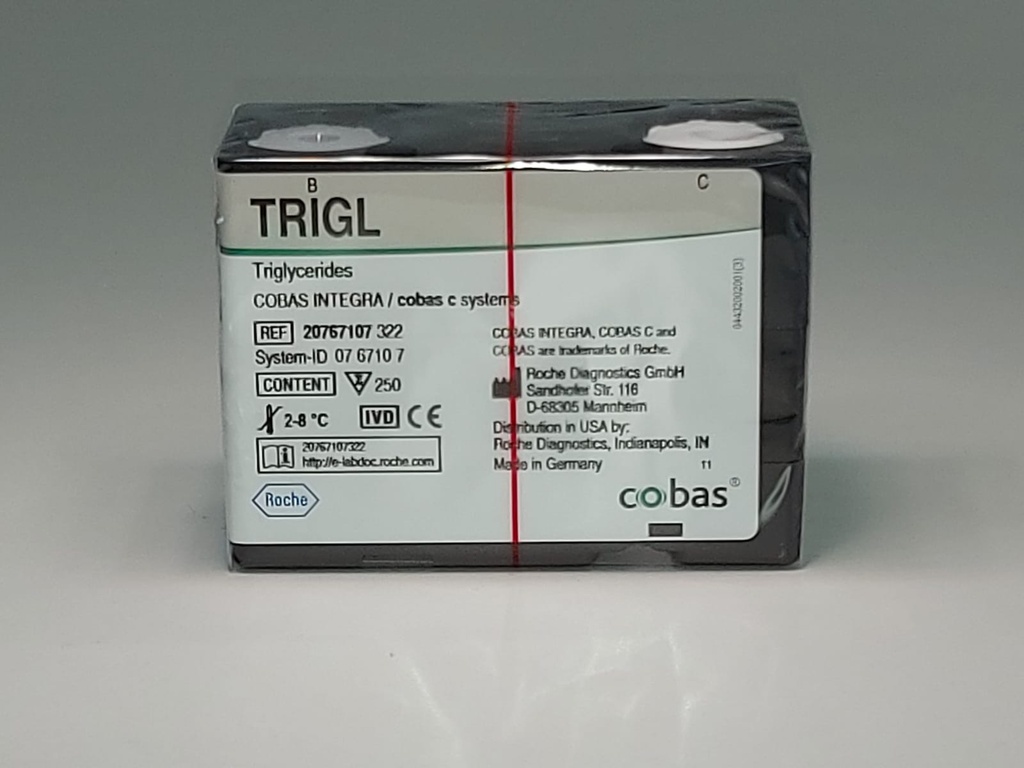 ROCHE COBAS TRIGLYCERIDES (TRIGL) (250 Test) Aldeal LabTech Limited